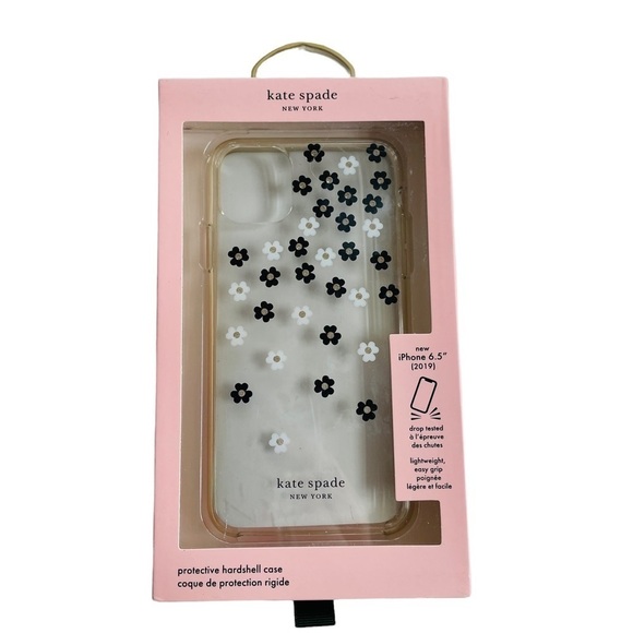 Kate Spade New Scattered Flowers with Jewels Wrap Case for iPhone 11 Pro Pro Max - Picture 1 of 5